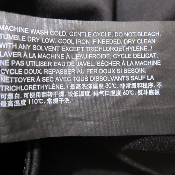 THEORY Black High Rise Scuba Ankle Zip Pants Women's Size 6 NWOT Retail $295 - Picture 14 of 14